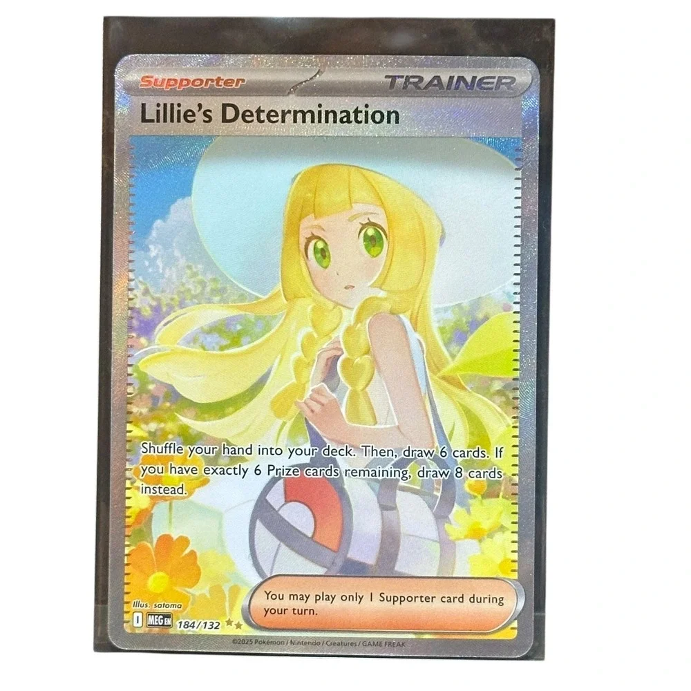 Pokemon TCG Lillie's‎ Determination Trainer Card 184/132 Scarlet & Violet